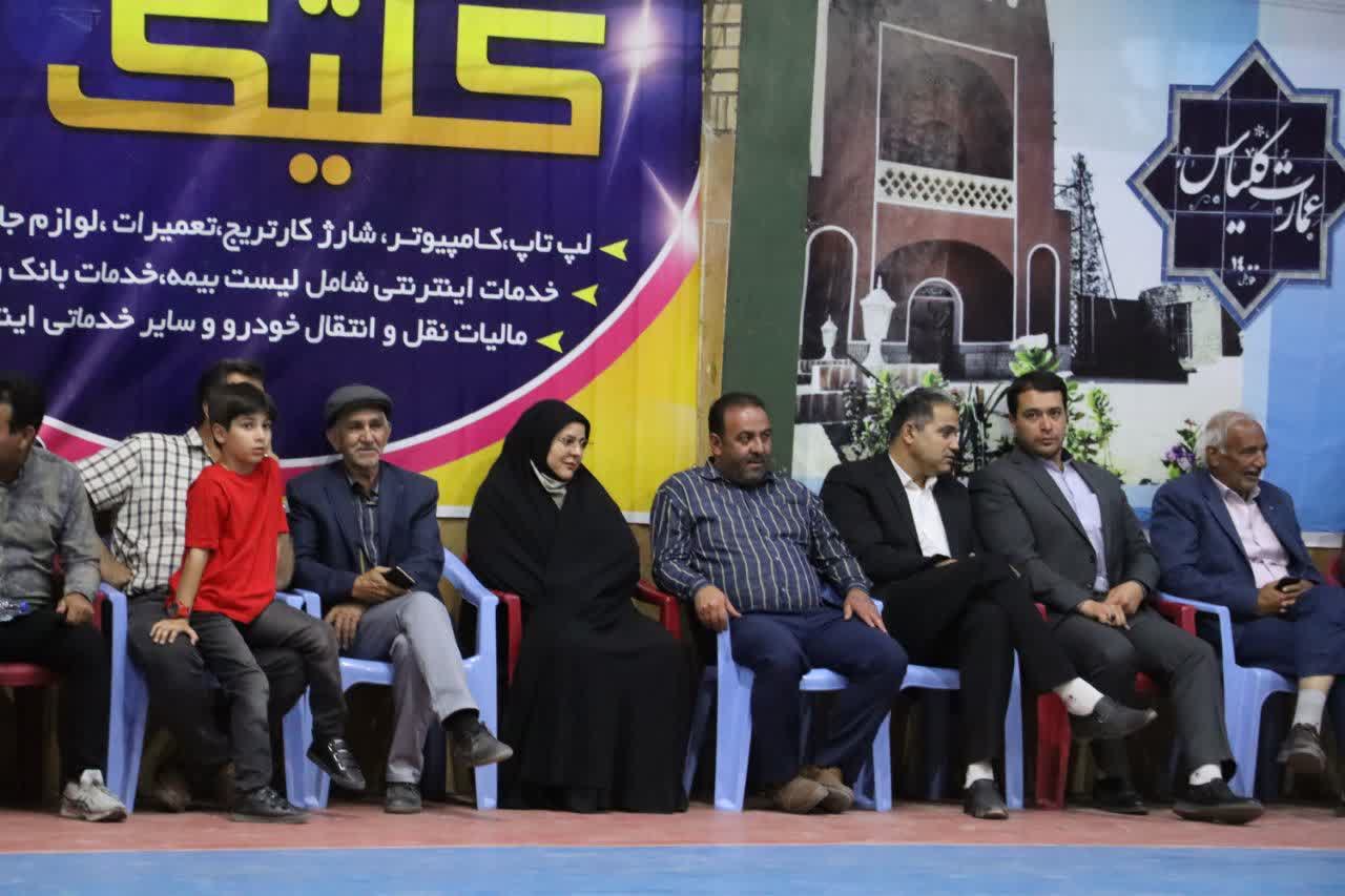 حضور مسئولین امین شهر در اختتامیه جام رمضان انار