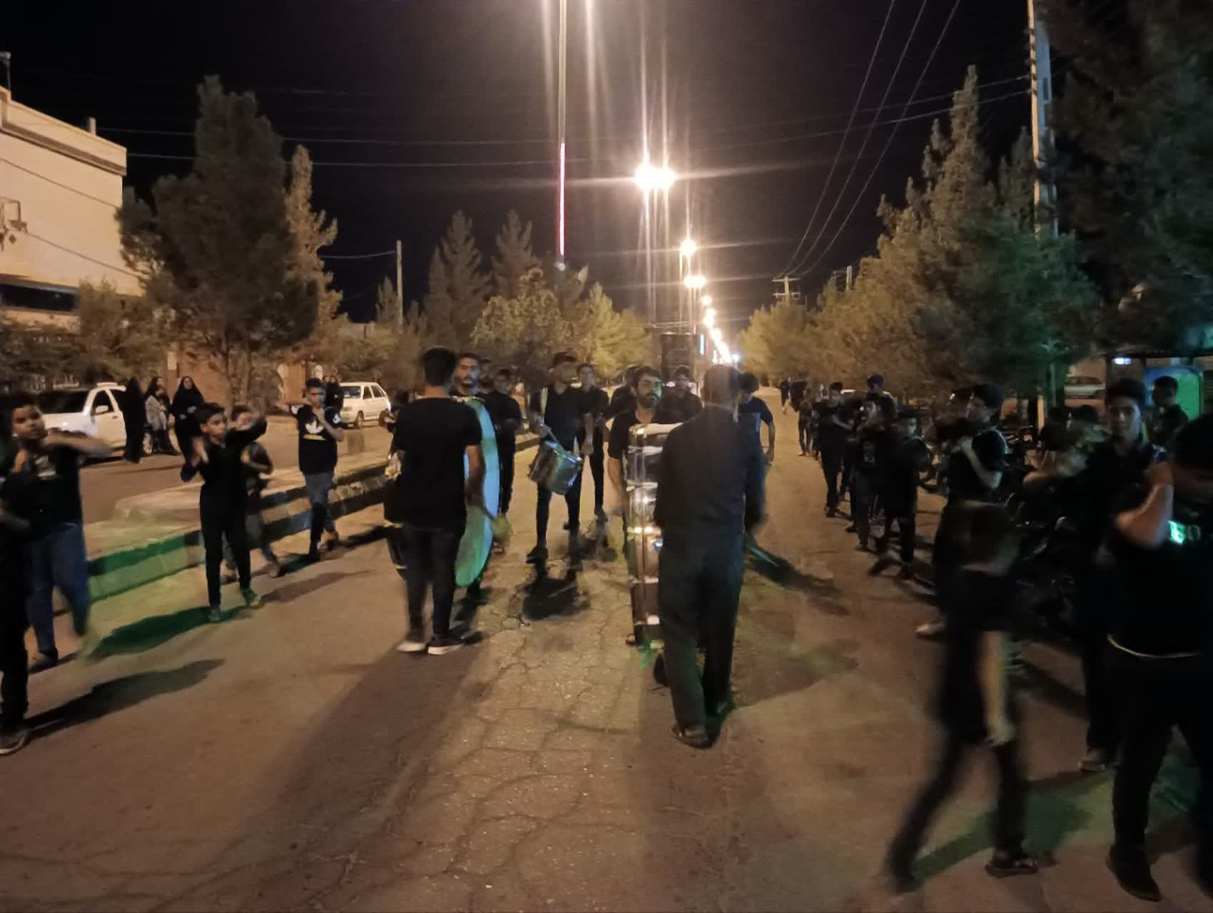 مراسم عزاداری مسجد امام رضا ع داوداباد